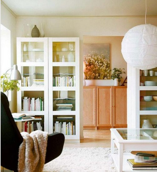 客厅与书房欢聚一堂 摆脱小户型装修窘境 客厅与书房欢聚一堂 摆脱小户型装修窘境